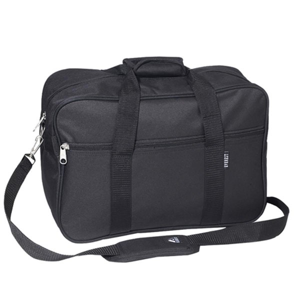 Everest Trading Everest 1004D-BK 600 Denier Polyester Carry-on Briefcase 1004D-BK